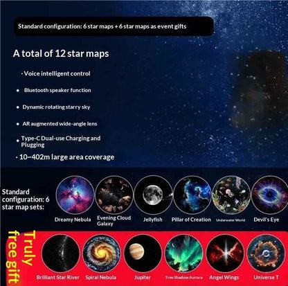 USB Starry Sky Projector Lamp