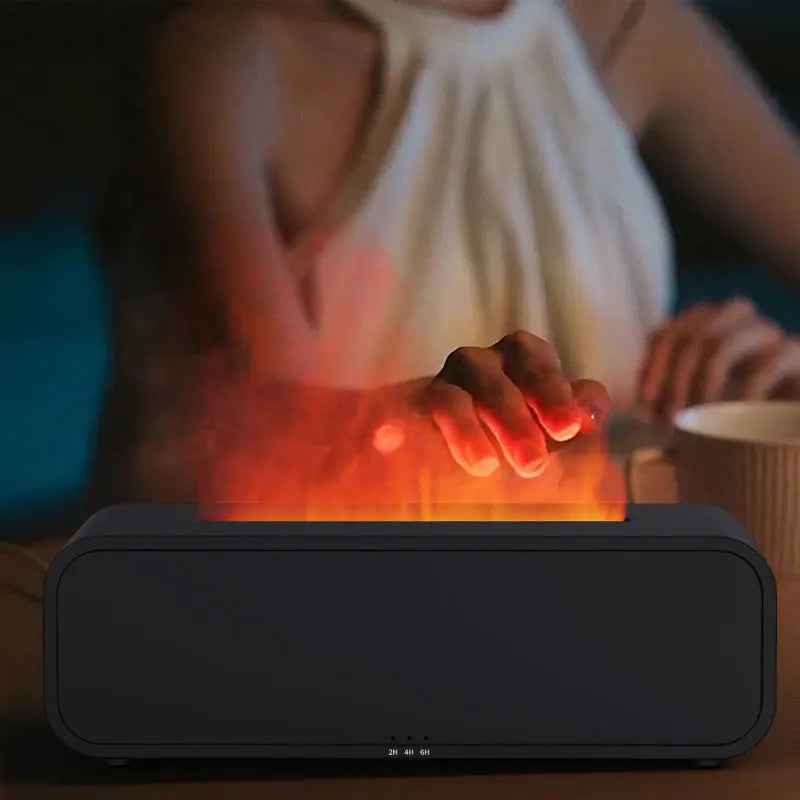 Flame Aroma Diffuser with Remote